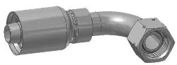 Produktfoto 1 von 1EC77-16-16 BSP Swivel Female with O-Ring 90° Elbow