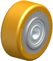 VSTH 100X40/20-43K BLICKLE Rad mit PU-Laufbelag Extrathane, mit Stahl-Radkörper