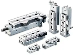 Produktfoto 1 von MXQ16L-100A-X11 SMC Kompaktschlitten