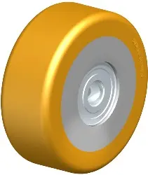 Produktfoto 1 von HTH 80X30/12-27K BLICKLE Gabelhubwagen-Rolle mit PU-Laufbelag Extrathane