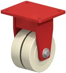 Produktfoto 1 von BSD-GSPO 400K BLICKLE Stahlgeschweißte Schwerlast-Doppel-Bockrolle