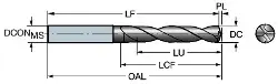 Produktfoto 1 von 8541095205A0N20C SANDVIK CORODRILL DELTA-C Bohrer