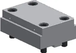 Produktfoto 1 von 937916121 Stufen-Mittelbacke für DS, BB= 125mm, B= 86mm HILMA