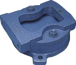 Produktfoto 1 von DT/L/JR 125 B Drehteller Parallel-Schraubst. LEINEN-JUNIOR