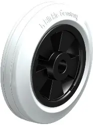 Produktfoto 1 von VPP 180/20R-SG BLICKLE Rad mit Standard-Vollgummireifen u. Kunststoff-Felge
