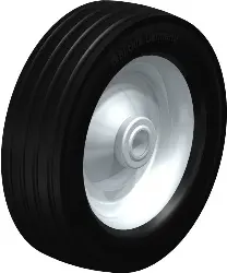 Produktfoto 1 von V 254/25-65R BLICKLE Rad mit Standard-Vollgummireifen u. Stahlblech-Felge
