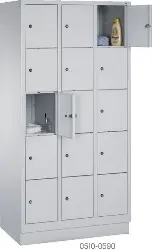 Produktfoto 1 von 8020-305 Fächerschränke S2000 Classic 5 Fächer übereinander