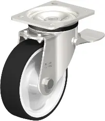 Produktfoto 1 von LKX-POTH 160G-ST BLICKLE Edelstahl-Schwerlast-Lenkrolle