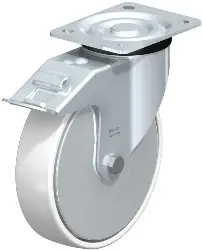 Produktfoto 1 von L-PO 200XR-FI-FA BLICKLE Stahlblech-Lenkrolle, mittelschwere Ausführung