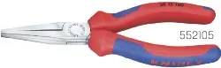 30 15 160 KNIPEX-Flachzange, lange Backe verchromter Kopf