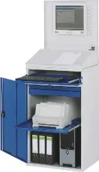 Produktfoto 1 von 07-650-M61.11 Computer-Schrank, B=650 mm BTH 650x520x1770 mm, stationär