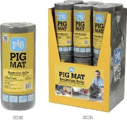 MAT1991-DE Saugmatte Universal Bindevlies Rolle in Displaybox (12 Stück)