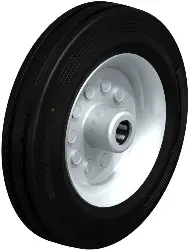 Produktfoto 1 von VE 200/20R-EL BLICKLE Rad mit Standard-Vollgummireifen u. Stahlblech-Felge