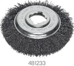 Produktfoto 1 von 423.17X Kegelbürste, Stahldraht gewellt, 0,35 mm, X-LOCK