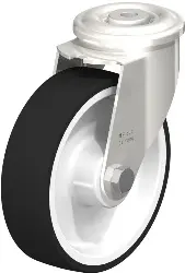 Produktfoto 1 von LEXR-POTH 160G BLICKLE Edelstahl-Lenkrolle mit Rückenloch