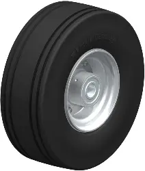 Produktfoto 1 von VLE 250/20-75K BLICKLE Schwerlast-Rad mit Super-Elastik-Vollgummireifen