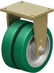 Produktfoto 1 von BSD-GST 302K BLICKLE Stahlgeschweißte Schwerlast-Doppel-Bockrolle