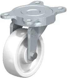 Produktfoto 1 von LT-SPO 125G BLICKLE Temperguss-Lenkrolle mit Anschraubplatte
