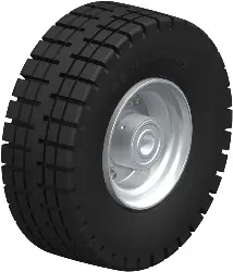 Produktfoto 1 von VLE 255/20-75K BLICKLE Schwerlast-Rad mit Super-Elastik-Vollgummireifen