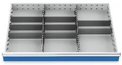 Produktfoto 1 von 166BLH200 Metalleinteilung 10-teilig für R 36-24