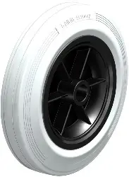 Produktfoto 1 von VPP 250/25G-SG BLICKLE Rad mit Standard-Vollgummireifen u. Kunststoff-Felge