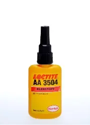 Produktfoto 1 von 195538 LOCTITE AA 3504 LC, Strukturklebstoff UV aushärtend (Acrylat) , 50ML Flasche