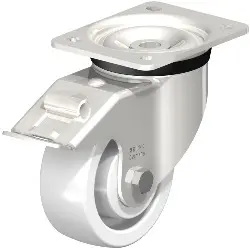 Produktfoto 1 von LKX-SPO 127XK-FI BLICKLE Edelstahl-Schwerlast-Lenkrolle