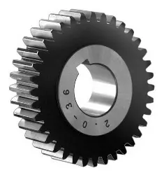 Produktfoto 1 von 22882000 Stirnzahnrad aus Stahl,Modul 1,5 20 Zähne, B:10mm