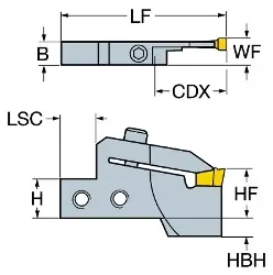 Produktfoto 1 von MSRF151232025 SANDVIK Q-CUT Einsätze