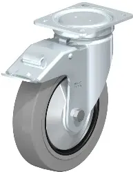 Produktfoto 1 von LU-POEV 200K-FI-SG-FA BLICKLE Stahlblech-Lenkrolle, schwere, geschlossene Ausf.