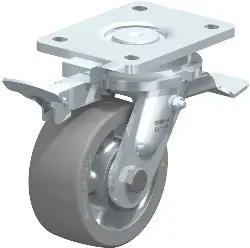 LO-ALTH 127K-ST-AS-RI4 BLICKLE Stahlgeschweißte Schwerlast-Lenkrolle
