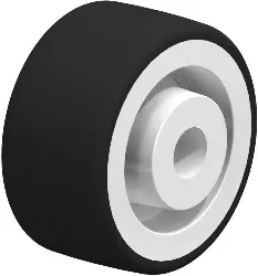 Produktfoto 1 von POTH 75/15XR BLICKLE Geräuschearmes Polyamid-Rad mit Gummi-Zwischenring