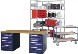 Produktfoto 1 von 05-8470A2-127B4S.11 RAU Fahrbare Werkbank 8000 - Modell 8470