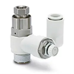 Produktfoto 1 von ASP430F-02-06S SMC Drosselrückschlagventil mit Pilotventil