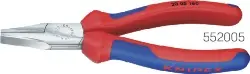Produktfoto 1 von 20 05 140 KNIPEX-Flachzange, kurze Backe verchromter Kopf