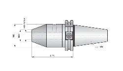 Produktfoto 1 von 69871.40AD-DC.13.090 DIN 69871 Präzisionsbohrfutter 69871.40AD-DC.13.090