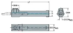 Produktfoto 1 von CXS-A0625-04 SANDVIK CoroTurn XS - Aufnahme