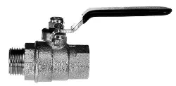 Produktfoto 1 von 86502248 Kugelhahn aus Messing voller Durchfluss Gewinde G1/2