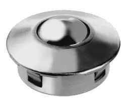 Produktfoto 1 von 65432030 Kugelrolle m. Befestigungselement Ausf.:B Kugeldrm.: 30mm