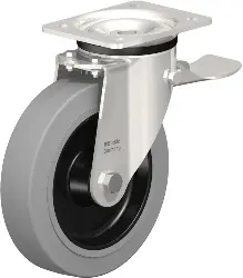 Produktfoto 1 von LKX-POEV 200XR-ST-SG BLICKLE Edelstahl-Schwerlast-Lenkrolle