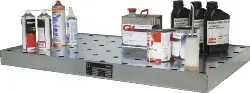 Produktfoto 1 von LOCHBLECHROST FÜR KGW 2V Lochblechrost verzinkt für Kleingebindewanne 25l