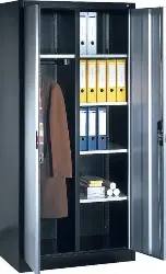 Produktfoto 1 von 9260-30 Flügeltürenschrank, 2 Türen 930x400x1950 mm, lackierte FB