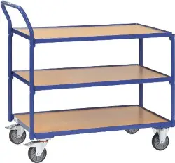 Produktfoto 1 von 2752 Tischwagen 2752 1000x600 mm, 3 Böden