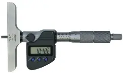 Produktfoto 1 von 329-251-30 Digimatic Tiefenmessschraube 0-300 mm,m.12Einsätze MITUTOYO