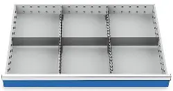Produktfoto 1 von 155BLH150 Metalleinteilung 5-teilig für R 36-24