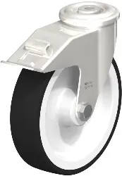 Produktfoto 1 von LEXR-POTH 200XR-FI BLICKLE Edelstahl-Lenkrolle mit Rückenloch