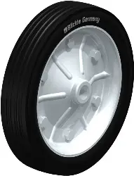 V 302/25-75R BLICKLE Rad mit Standard-Vollgummireifen u. Stahlblech-Felge