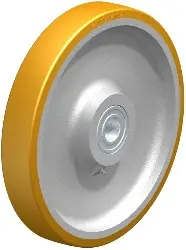 Produktfoto 1 von GTH 360/35K BLICKLE Rad mit PU-Laufbelag Extrathane, mit Guss-Radkörper