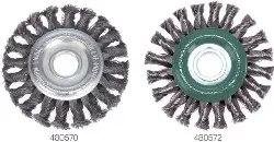 Produktfoto 1 von 475811 Rundbürste, gezopft, einreihig rostfreier Draht, 178x14 mm