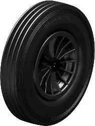 Produktfoto 1 von VPP 400/25R BLICKLE Rad mit Standard-Vollgummireifen u. Kunststoff-Felge